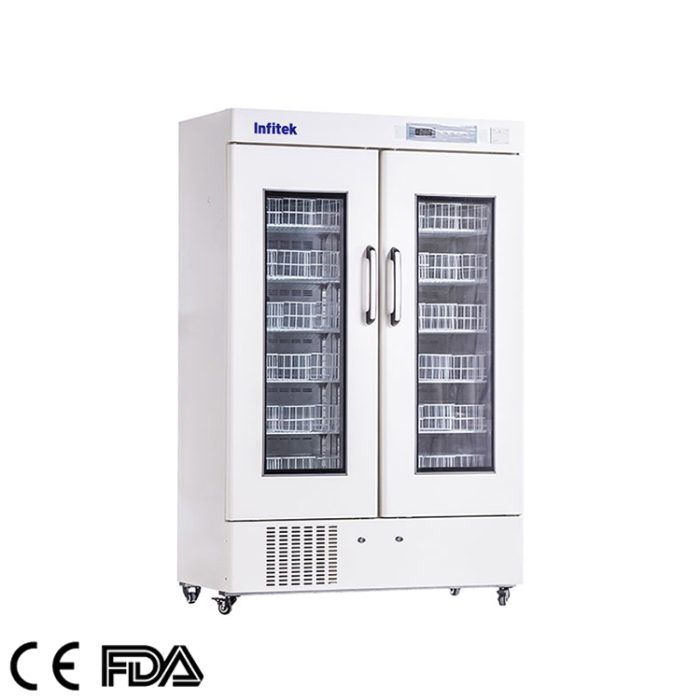 ⁦Double-Door Blood Bank Refrigerator, BR4-660, BR4-1000⁩ - الصورة ⁦2⁩