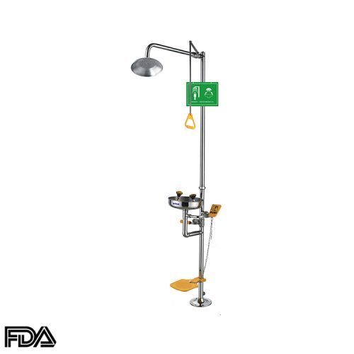 دش طوارئ مضاد للتجمد وغسول للعينين، EEWS-308