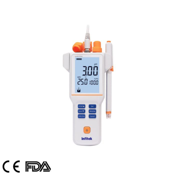 جهاز قياس الرقم الهيدروجيني المحمول، PH-P110B 01