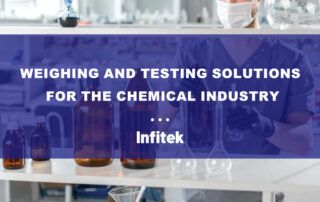 Weighing and testing solutions for the chemical industry